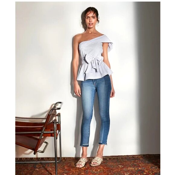 PAIGE Contrast Rosslyn Jeans - Picture 6 of 16